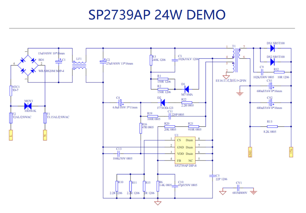 SP2739AP 24W DEMO